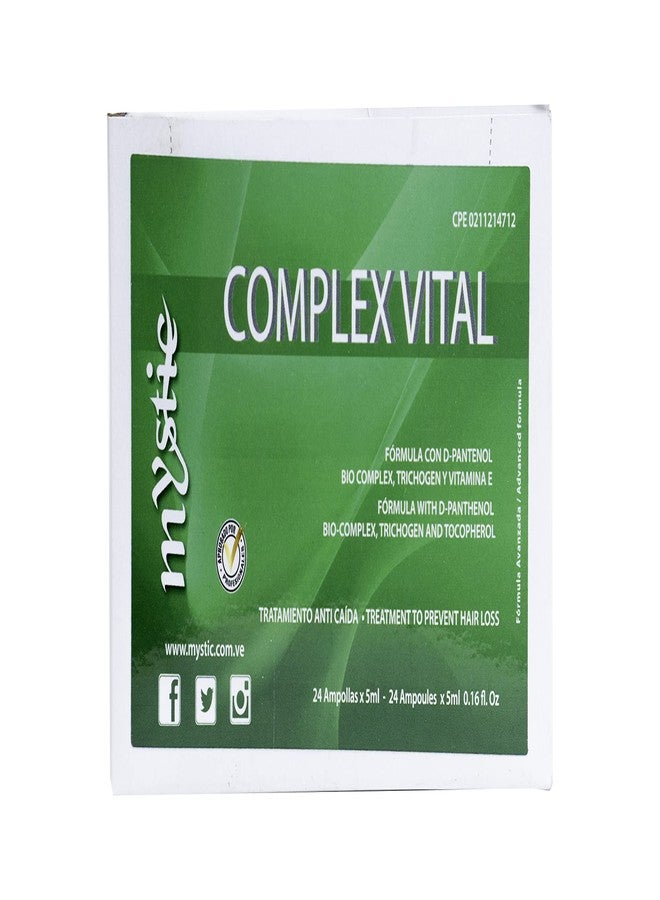 Kleravitex Mystic Complex Vital Ampoules For Hair Loss and Thinning - Regrowth Treatment With Biotin Bio-Complex and Tocopherol (Pk.24) - Image 1